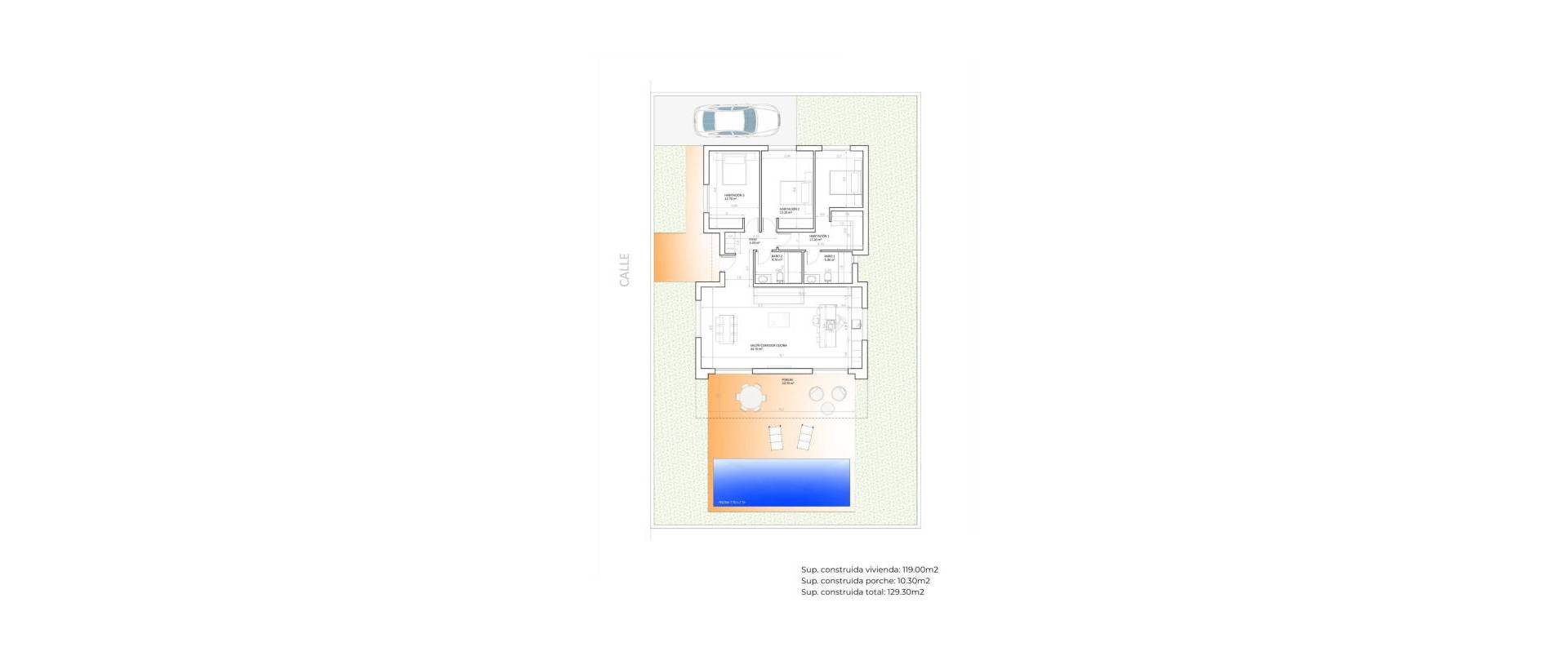 Obra Nueva - Villa / Chalet - Monforte del Cid - La Capitana