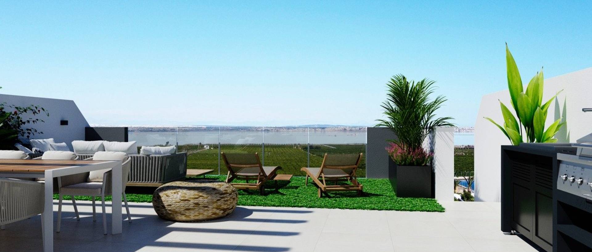 Obra Nueva - Top Floor Bungalow - Torrevieja - Lago Jardín II