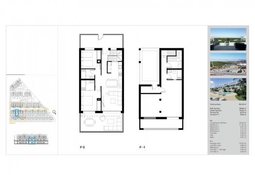 Obra Nueva - Top Floor Bungalow - Torrevieja - Lago Jardín II