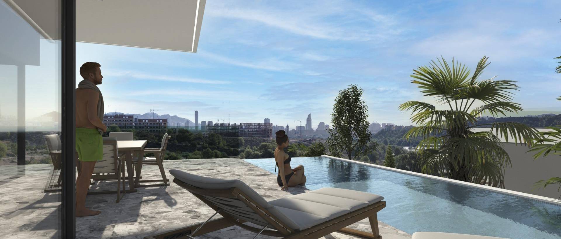 Obra Nueva - Villa / Chalet - Finestrat - Balcón de finestrat