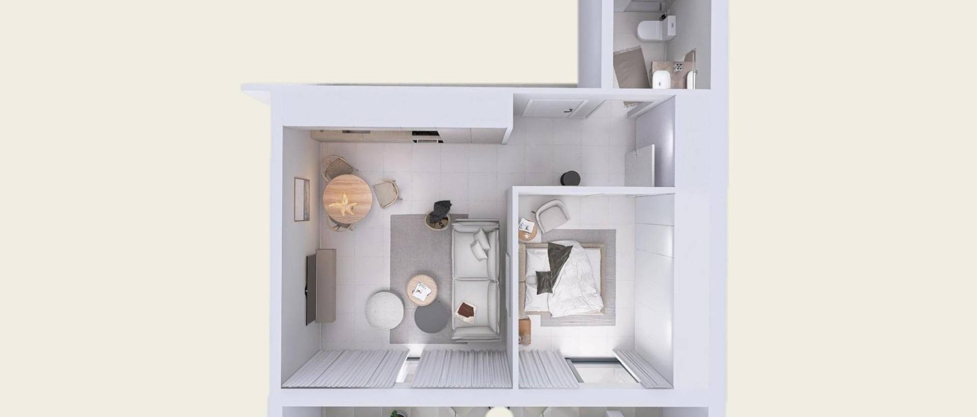 Obra Nueva - Ground floor apartment - Torrevieja - Playa del cura