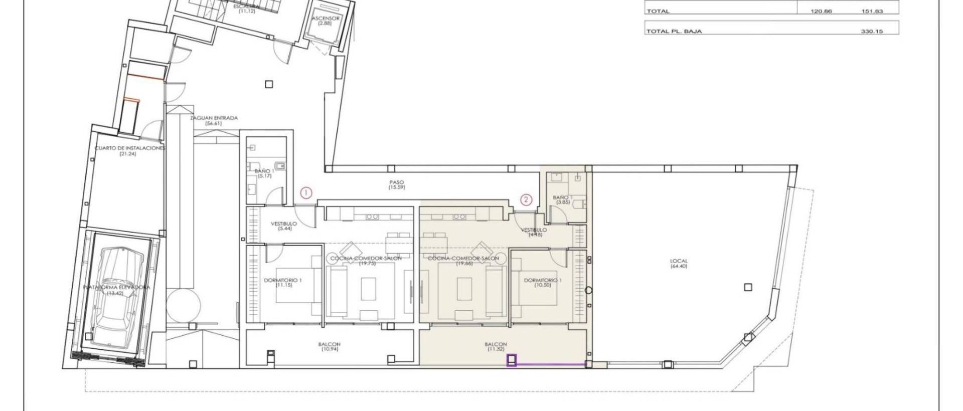 Obra Nueva - Ground floor apartment - Torrevieja - Playa del cura