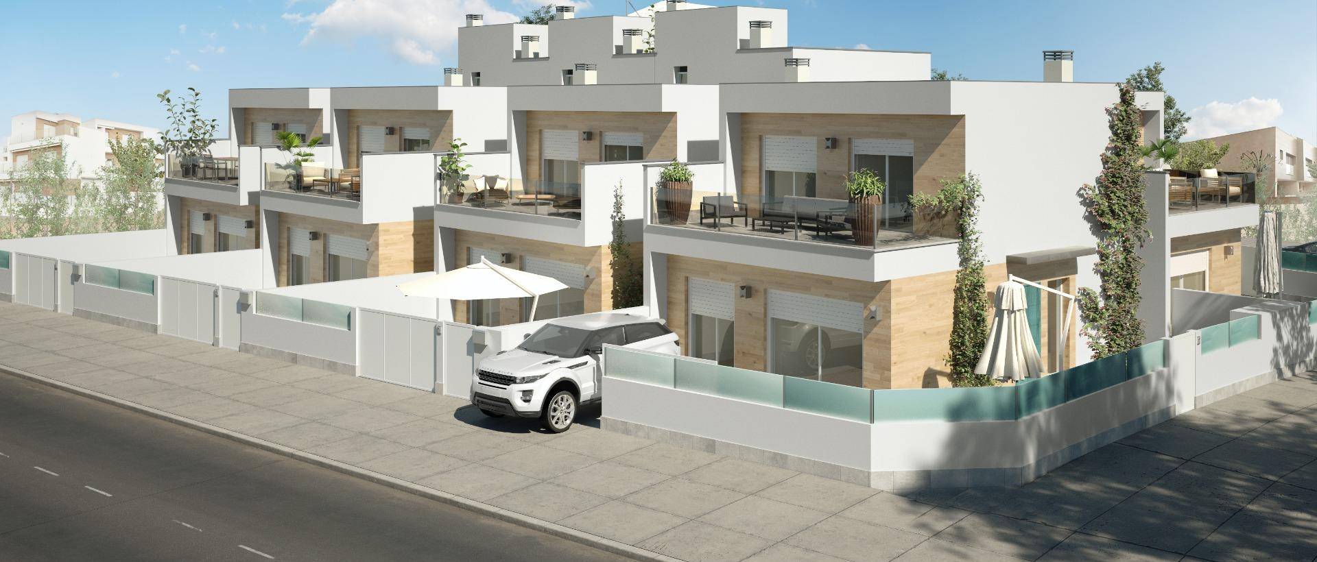Obra Nueva - Semidetached - San Pedro del Pinatar - Las esperanzas