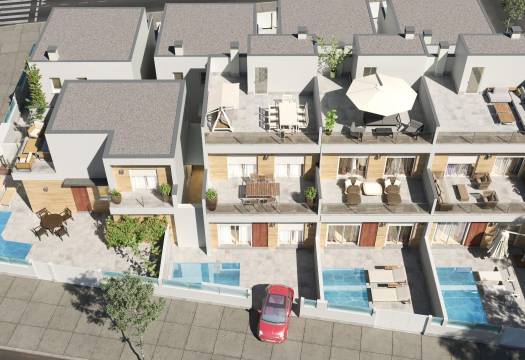 Obra Nueva - Semidetached - San Pedro del Pinatar - Las esperanzas