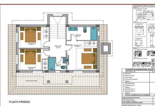 Obra Nueva - Villa / Chalet - Pinoso - Camino Del Prado