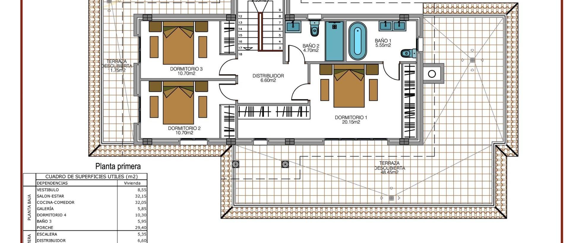 Obra Nueva - Villa / Chalet - Pinoso - Camino Del Prado