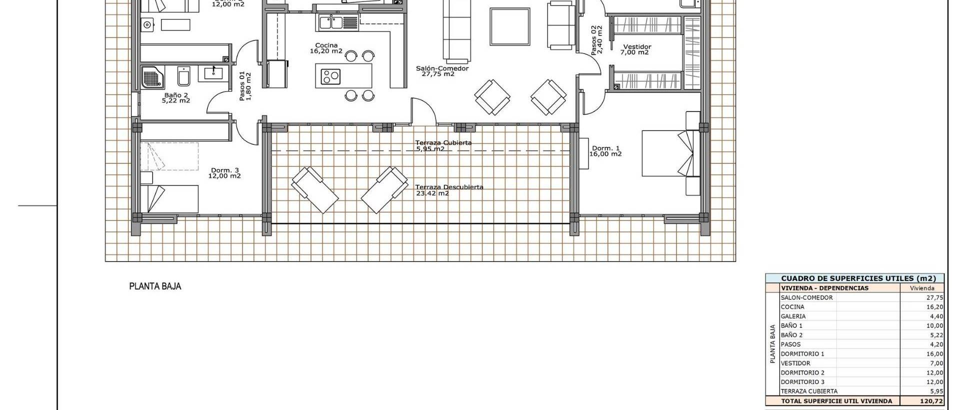 Obra Nueva - Villa / Chalet - Pinoso - Camino Del Prado