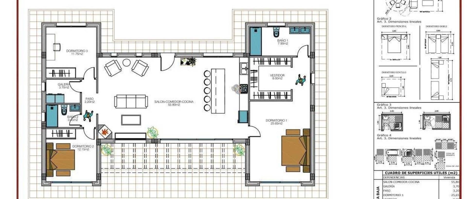 Obra Nueva - Villa / Chalet - Pinoso - Camino Del Prado