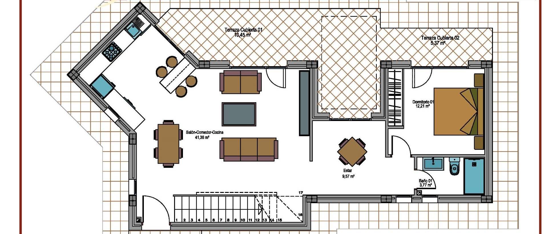 Obra Nueva - Villa / Chalet - Pinoso - Camino Del Prado