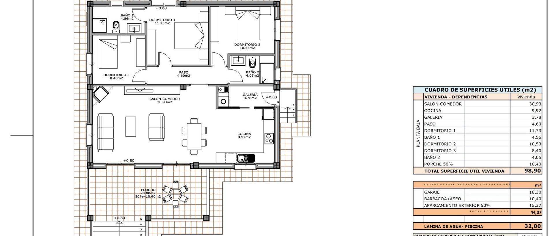 Obra Nueva - Villa / Chalet - Pinoso - Camino Del Prado
