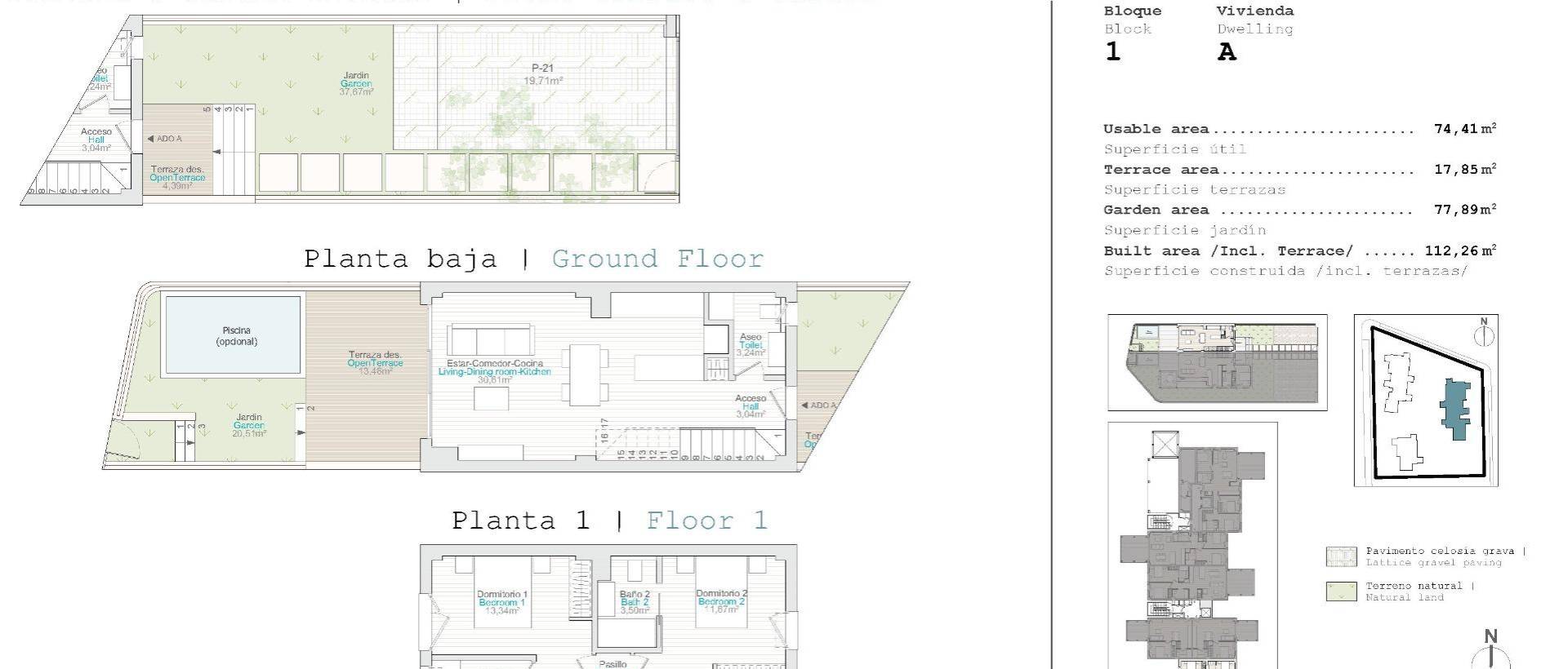 Obra Nueva - Ground floor apartment - Denia - El Verger