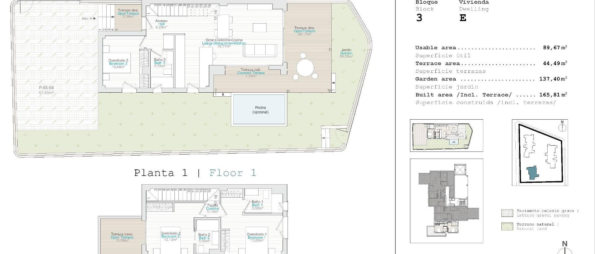 Obra Nueva - Ground floor apartment - El Verger