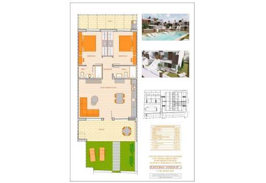 Obra Nueva - Ground Floor Bungalow - Pilar de la Horadada - pueblo