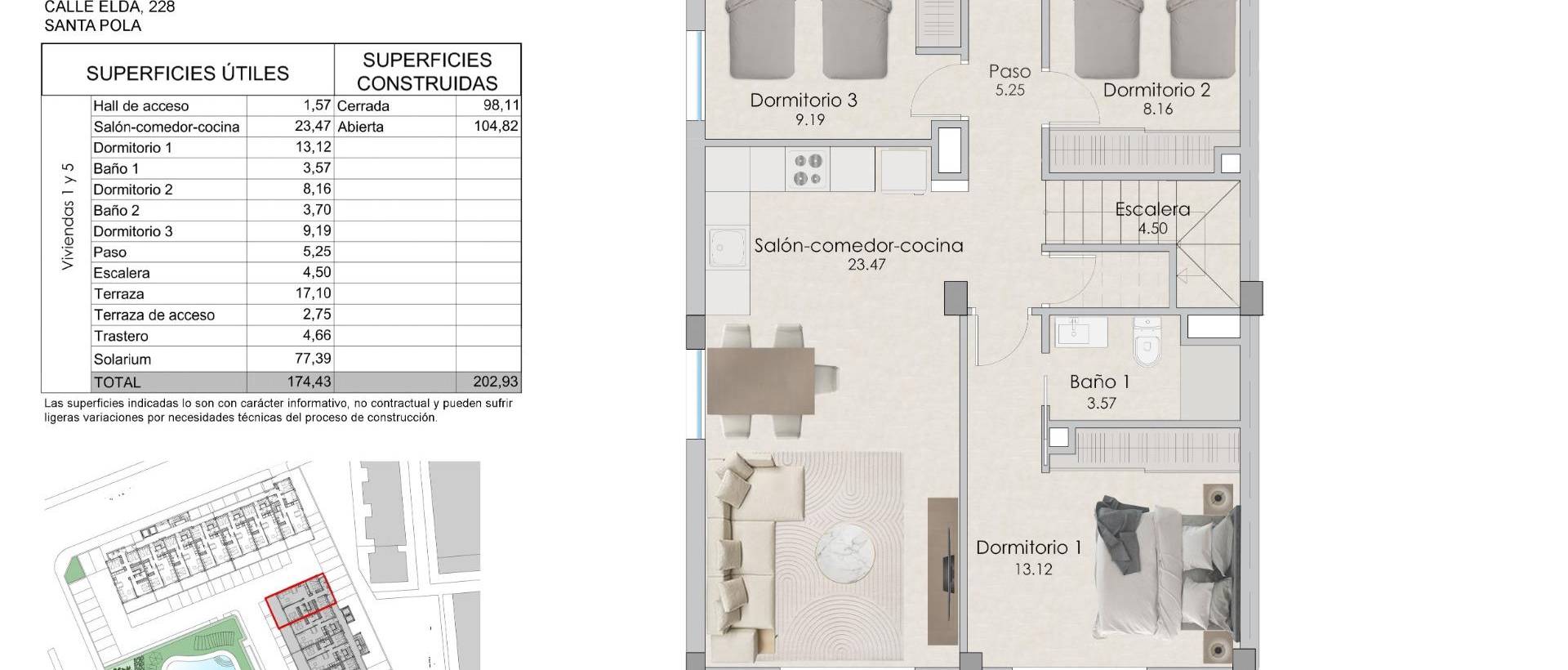 Obra Nueva - Apartmento - Santa Pola - Playa Tamarit