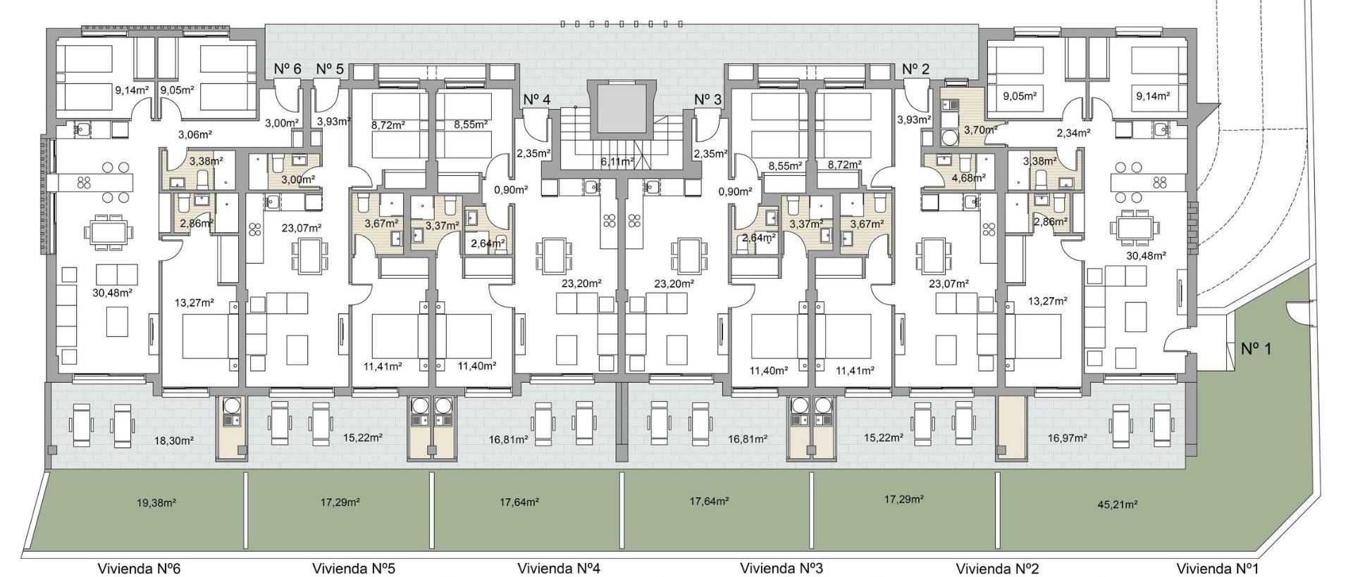 Obra Nueva - Ground floor apartment - Pilar de la Horadada