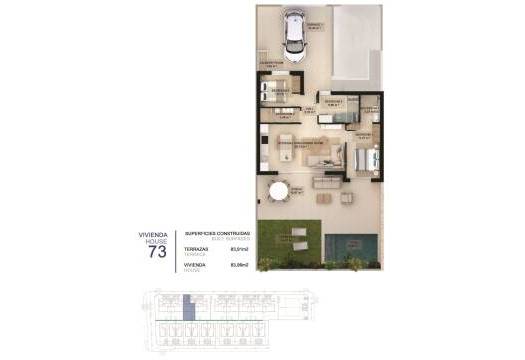 Obra Nueva - Ground Floor Bungalow - Pilar de la Horadada - La Torre de la Horadada