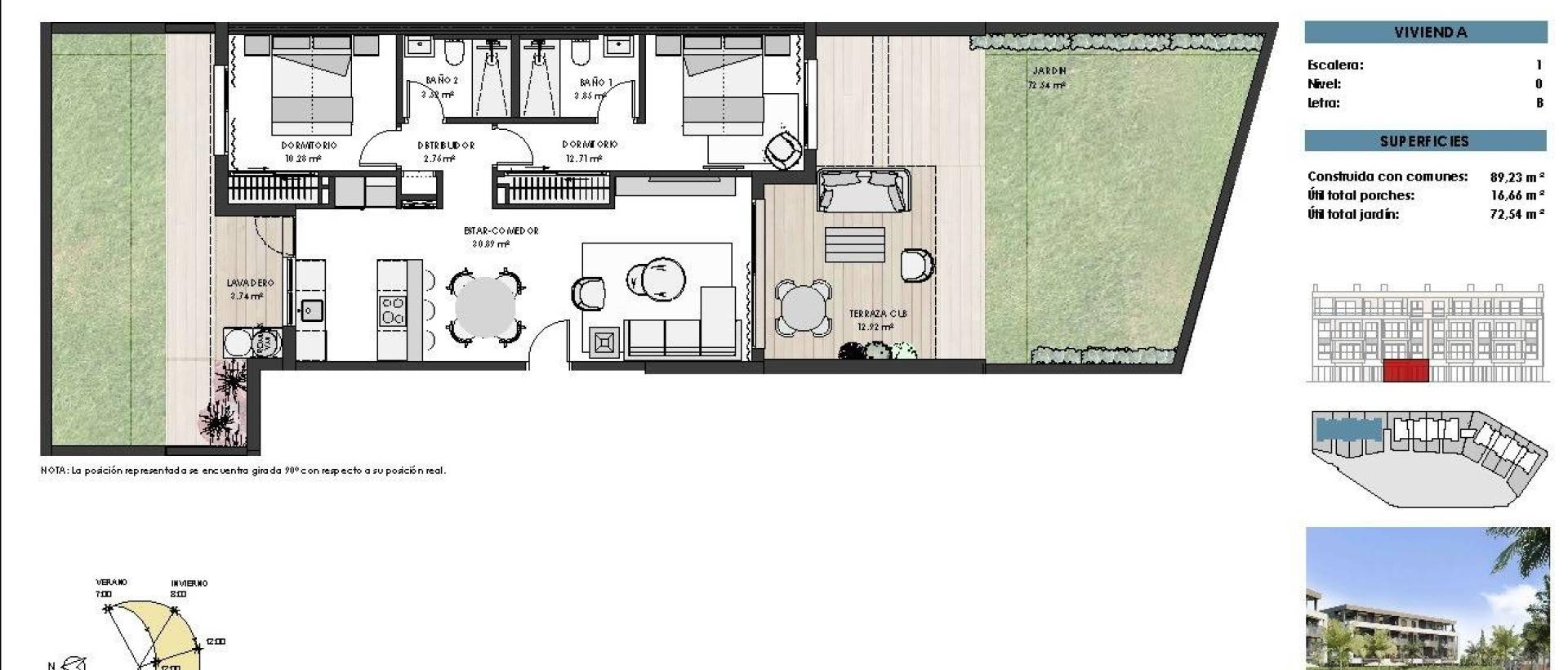 Obra Nueva - Ground floor apartment - Torre Pacheco - Santa Rosalia Lake And Life Resort