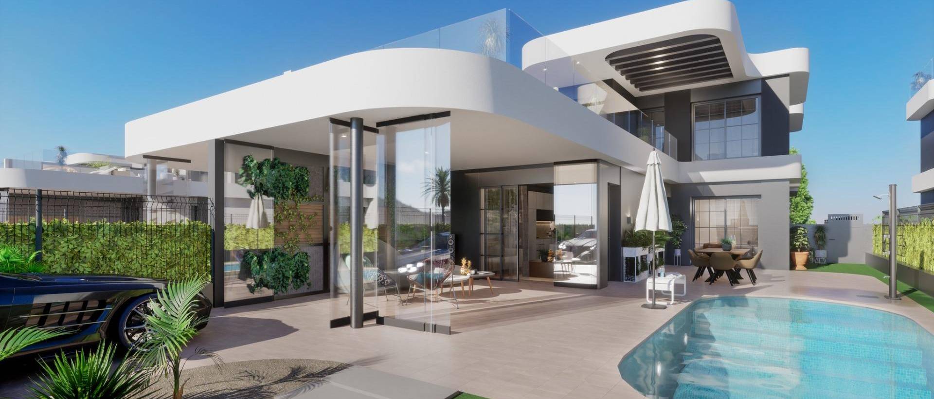 Obra Nueva - Semidetached - Los Alcázares - Serena Golf