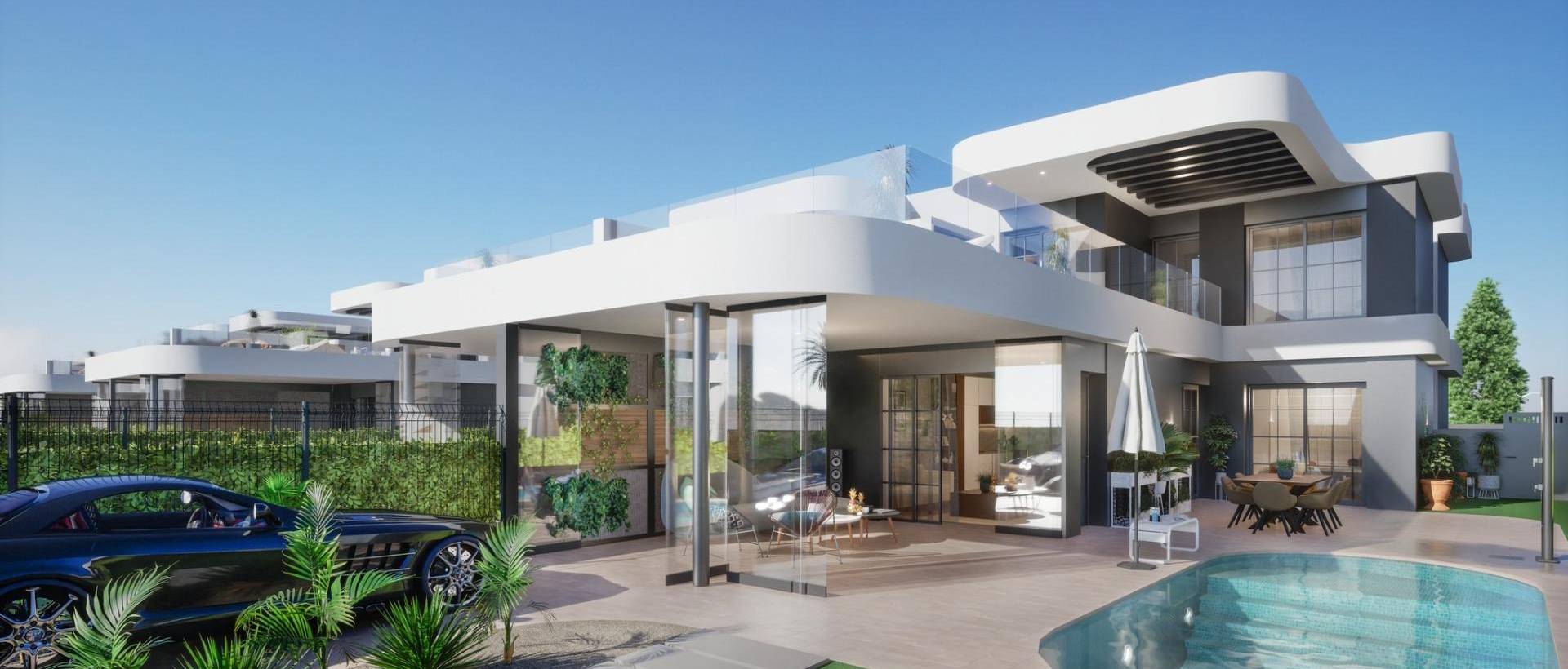 Obra Nueva - Semidetached - Los Alcázares - Serena Golf