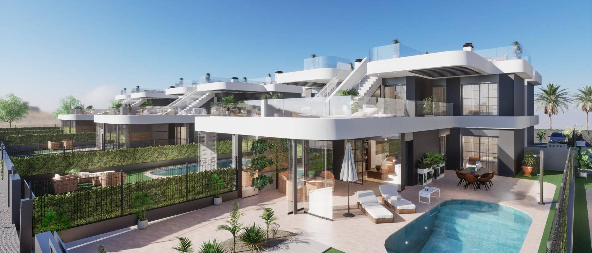 Obra Nueva - Semidetached - Los Alcázares - Serena Golf