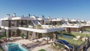 Obra Nueva - Semidetached - Los Alcázares - Serena Golf
