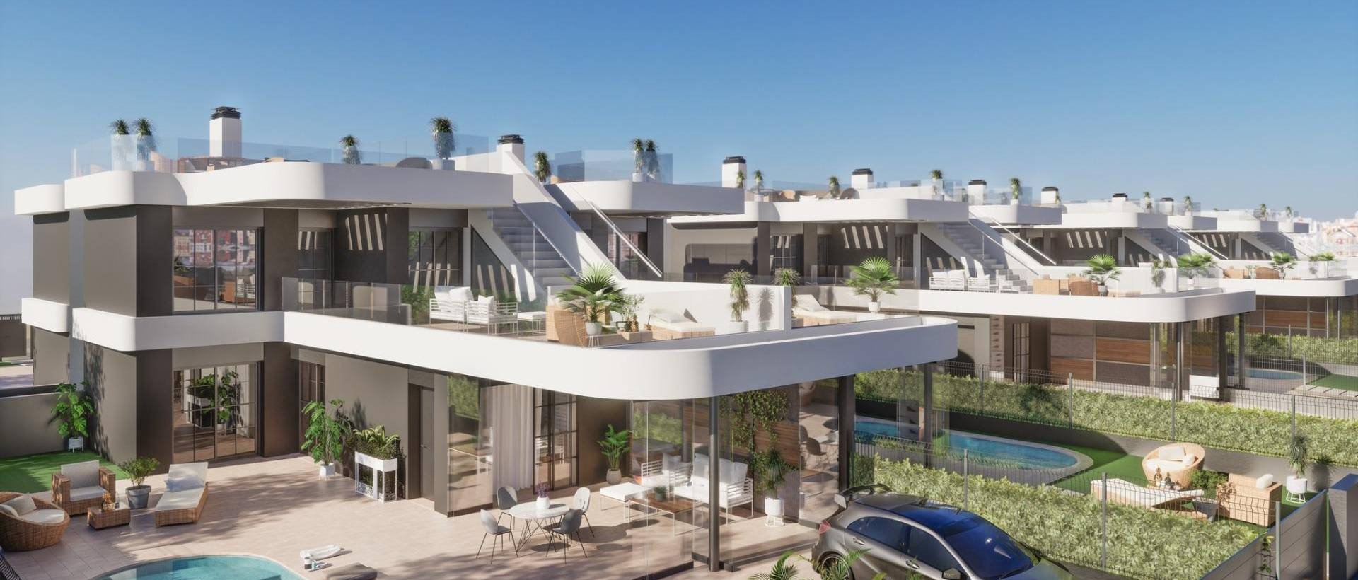 Obra Nueva - Semidetached - Los Alcázares - Serena Golf