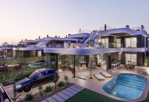 Obra Nueva - Semidetached - Los Alcázares - Serena Golf