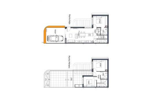 Obra Nueva - Semidetached - Los Alcázares - Serena Golf
