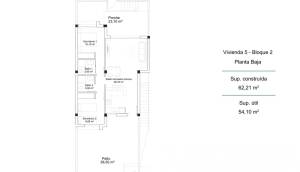 Obra Nueva - Ground Floor Bungalow - Orihuela Costa - PAU 26
