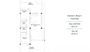 Obra Nueva - Ground Floor Bungalow - Orihuela Costa - PAU 26