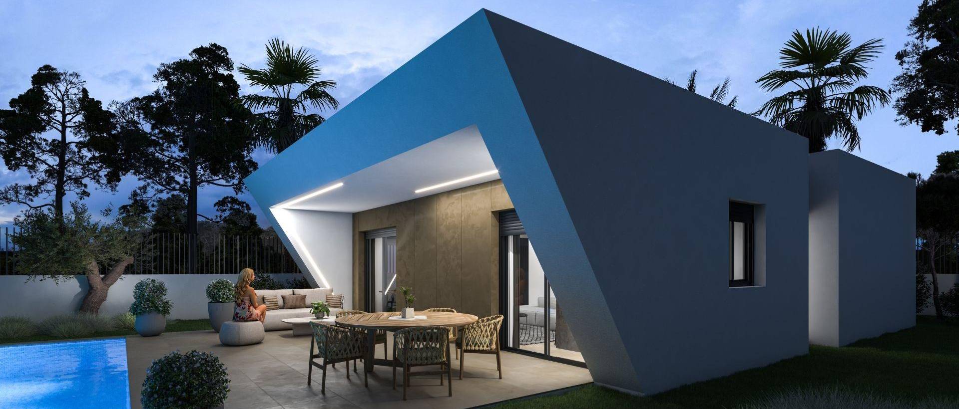 Obra Nueva - Villa / Chalet - Hondon de las Nieves - Urbaniz La Montañosa