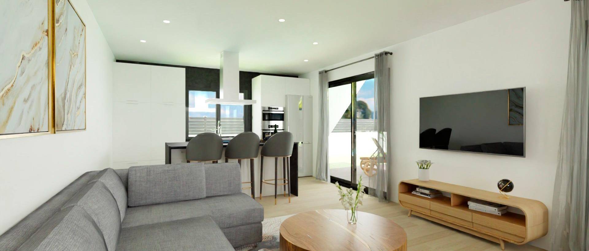 Obra Nueva - Villa / Chalet - Hondon de las Nieves - Urbaniz La Montañosa