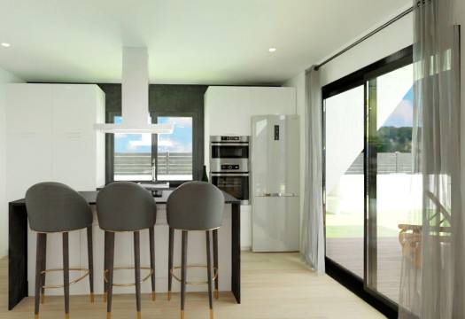 Obra Nueva - Villa / Chalet - Hondon de las Nieves - Urbaniz La Montañosa