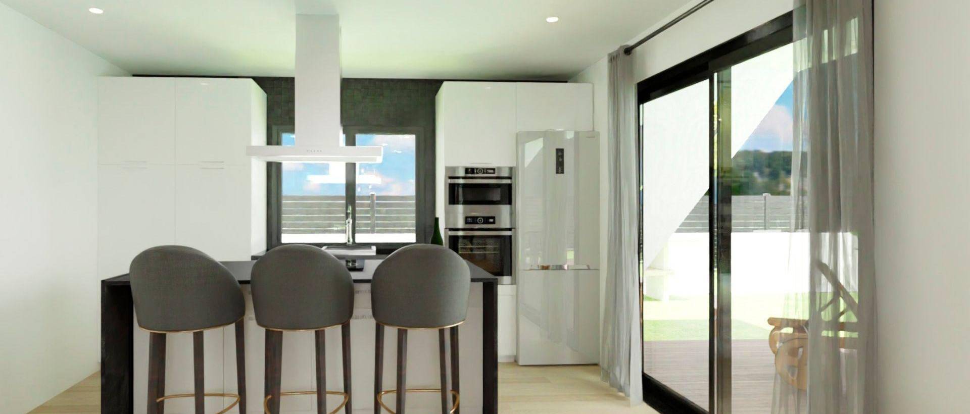Obra Nueva - Villa / Chalet - Hondon de las Nieves - Urbaniz La Montañosa