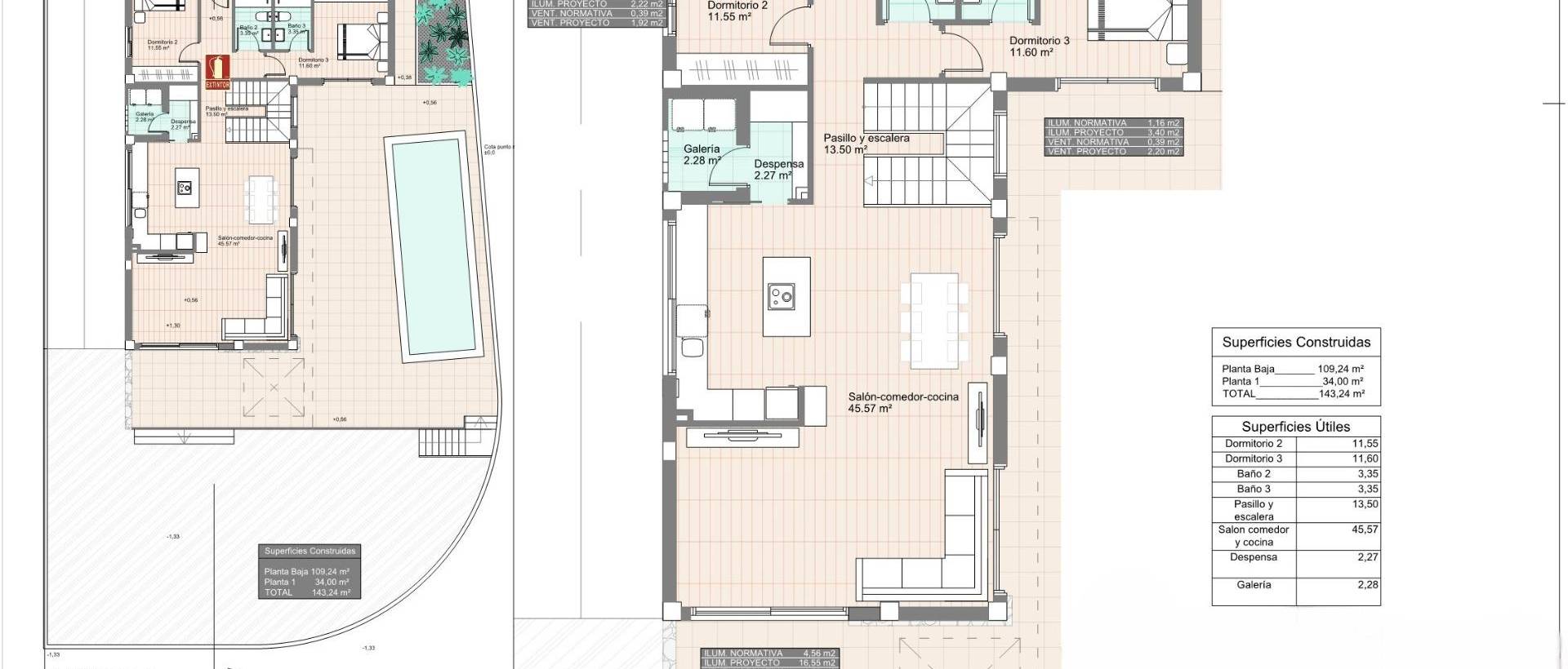 Obra Nueva - Villa / Chalet - San Fulgencio - Urb. La Marina