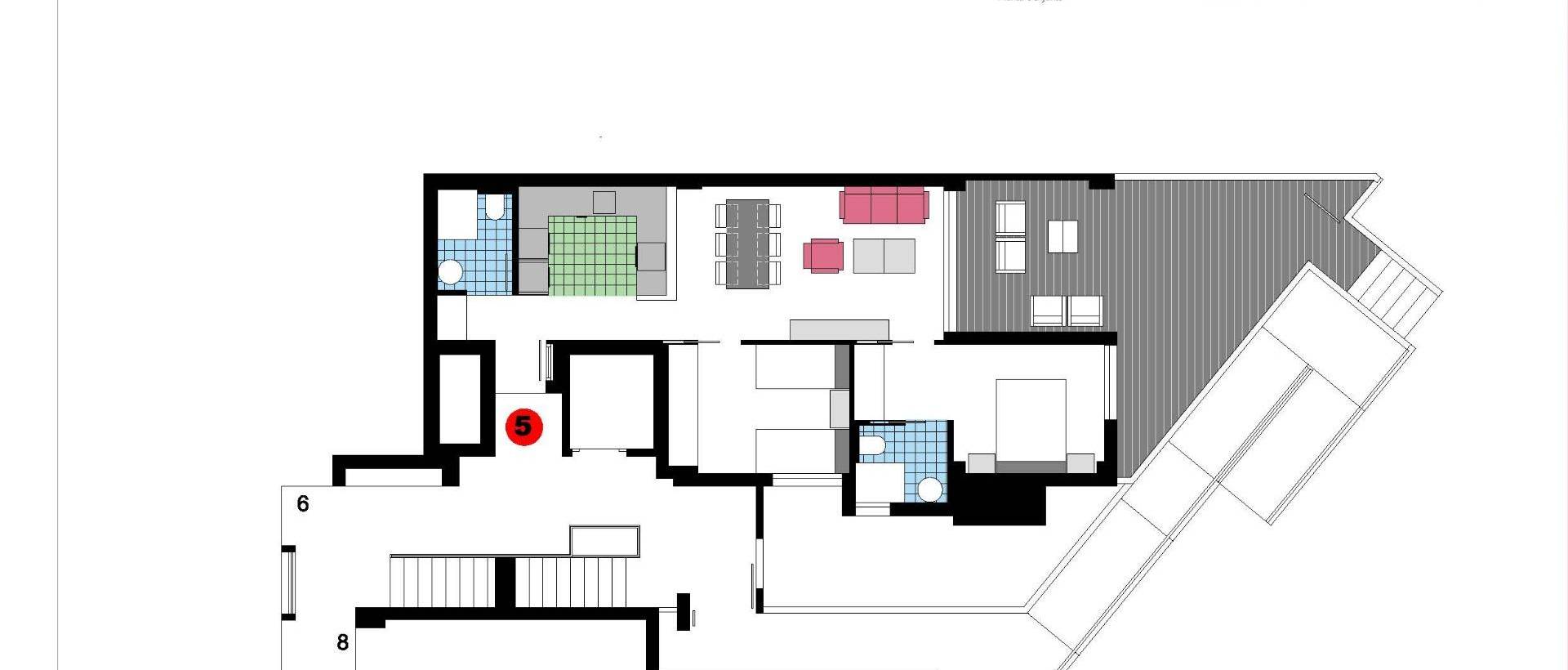 Obra Nueva - Ground floor apartment - Denia - L´Estanyó (Marinas)