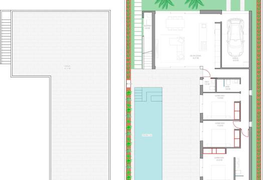 Obra Nueva - Villa / Chalet - Los Alcázares - Serena Golf