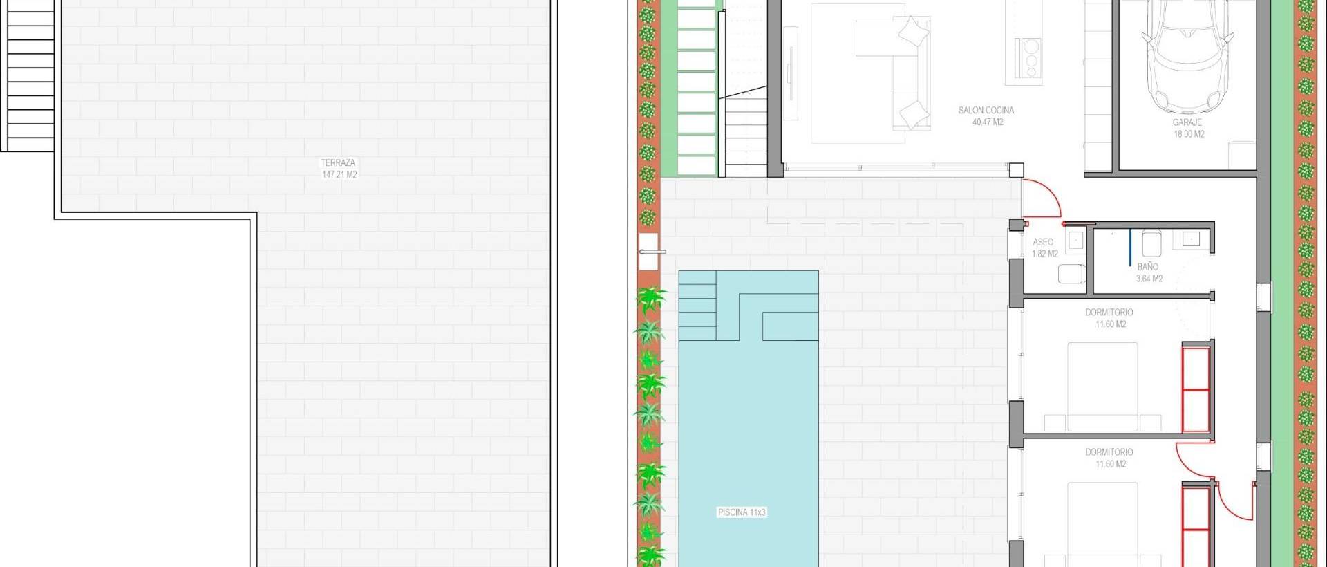 Obra Nueva - Villa / Chalet - Los Alcázares - Serena Golf
