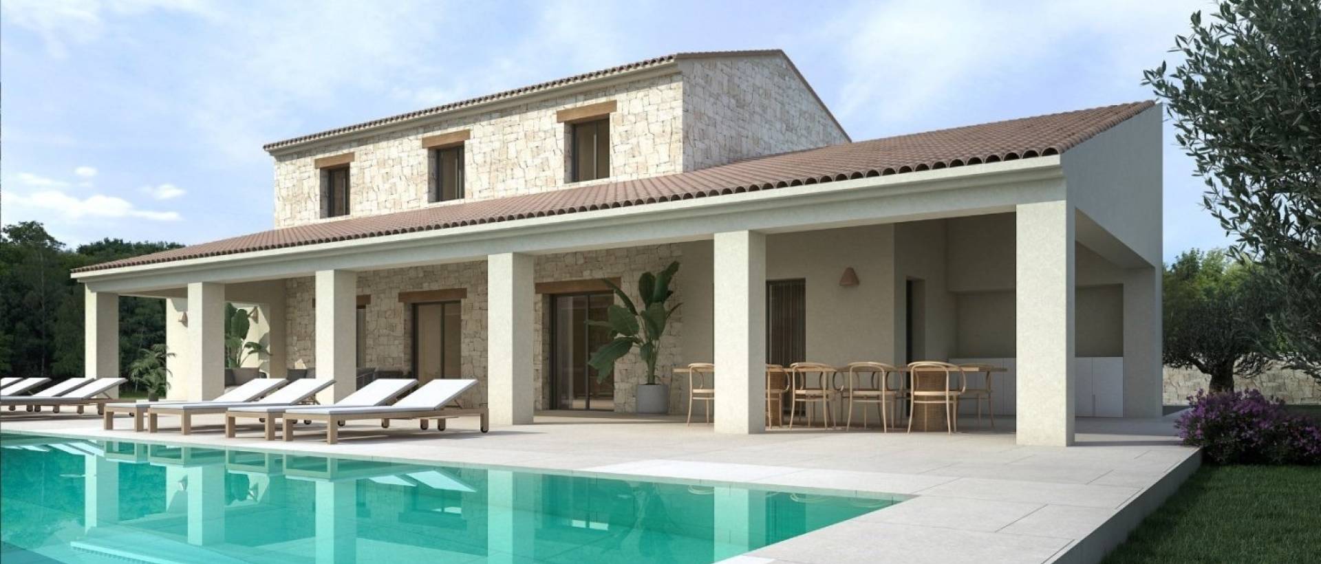 Obra Nueva - Villa / Chalet - Moraira_Teulada - Fustera