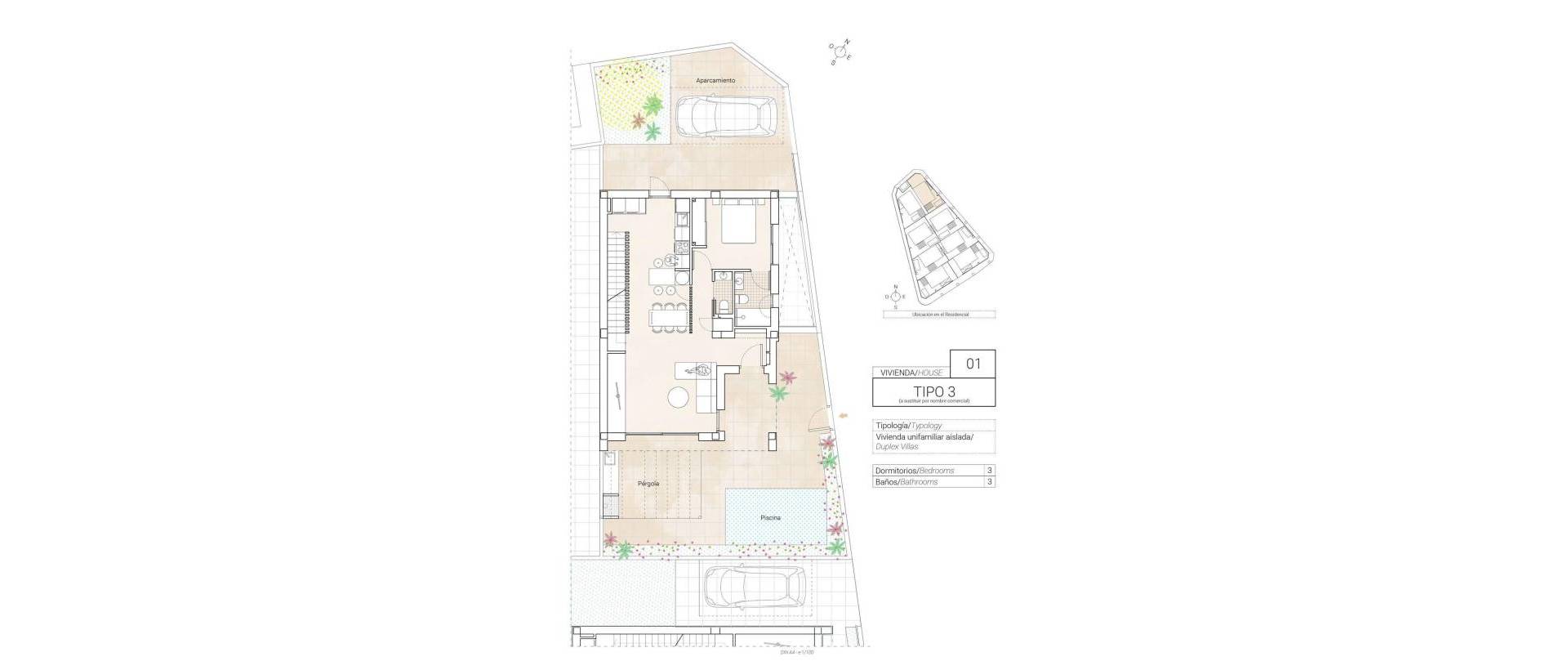 Obra Nueva - Villa / Chalet - Hondon de las Nieves - Centro