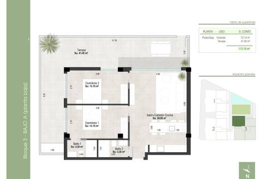 Obra Nueva - Ground floor apartment - San Pedro del Pinatar - Centro