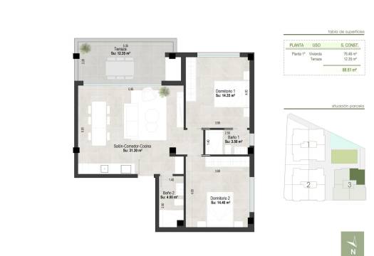 Obra Nueva - Apartmento - San Pedro del Pinatar - Centro