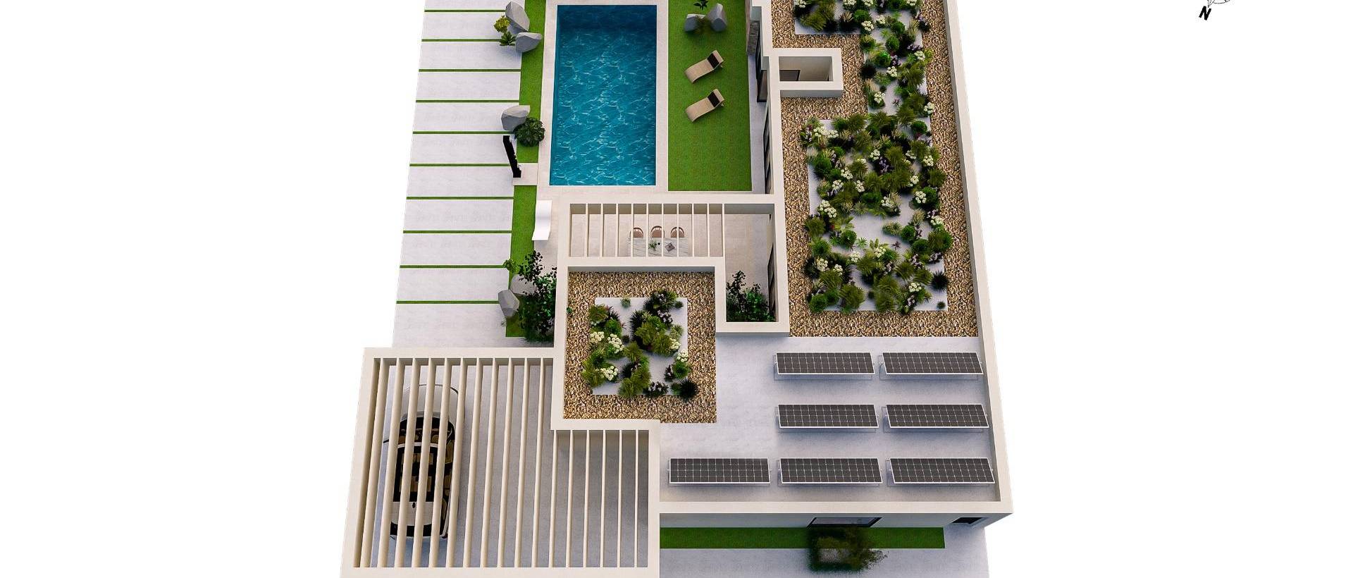 Obra Nueva - Villa / Chalet - BAÑOS Y MENDIGO - Altaona Golf