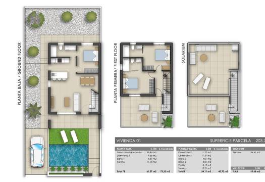 Obra Nueva - Villa / Chalet - Pilar de la Horadada - Polideportivo