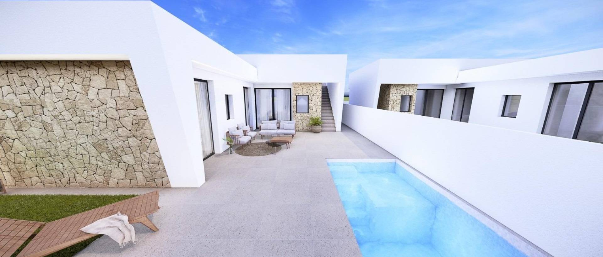 Obra Nueva - Semidetached - Torre Pacheco - Roldán