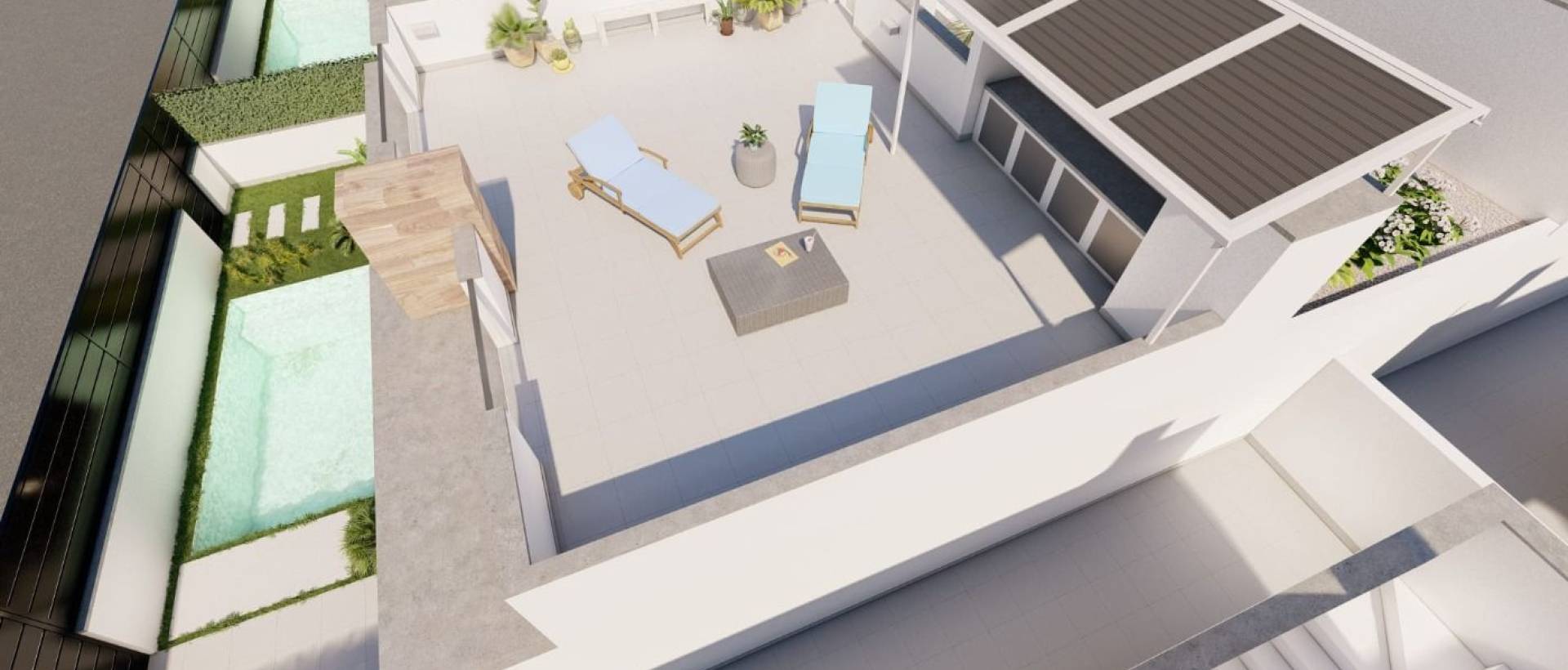 Obra Nueva - Semidetached - Torre Pacheco - Roldán