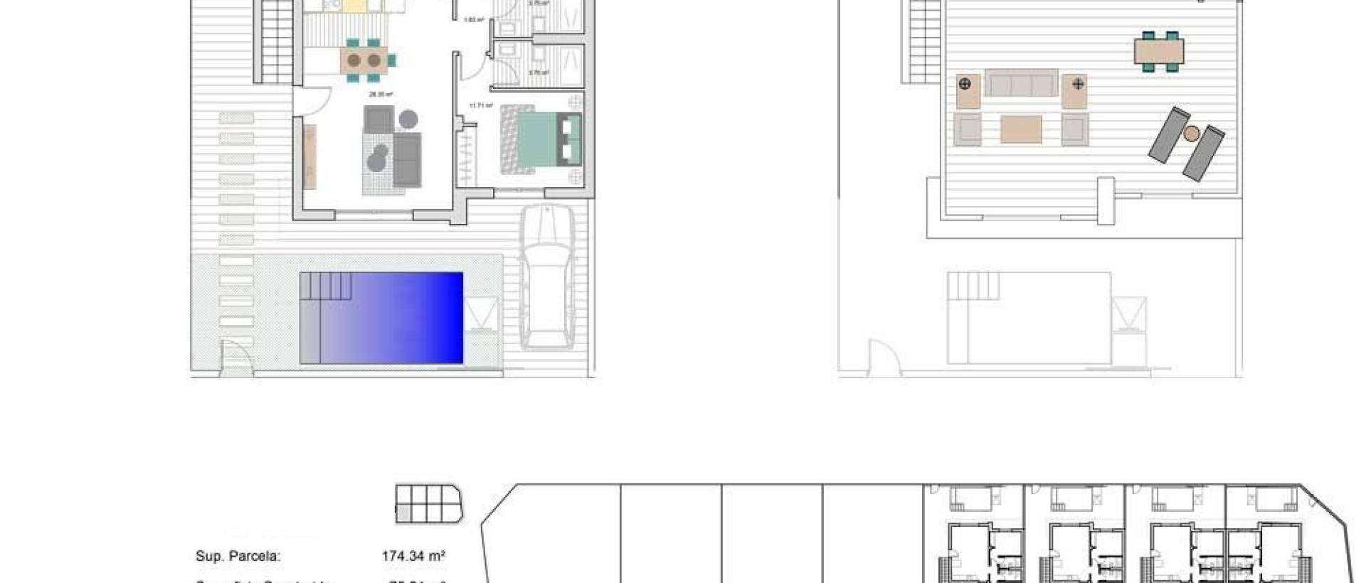 Obra Nueva - Semidetached - Torre Pacheco - Roldán