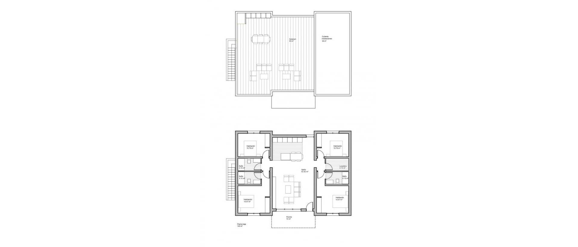 Obra Nueva - Villa / Chalet - Torre Pacheco - Roldán