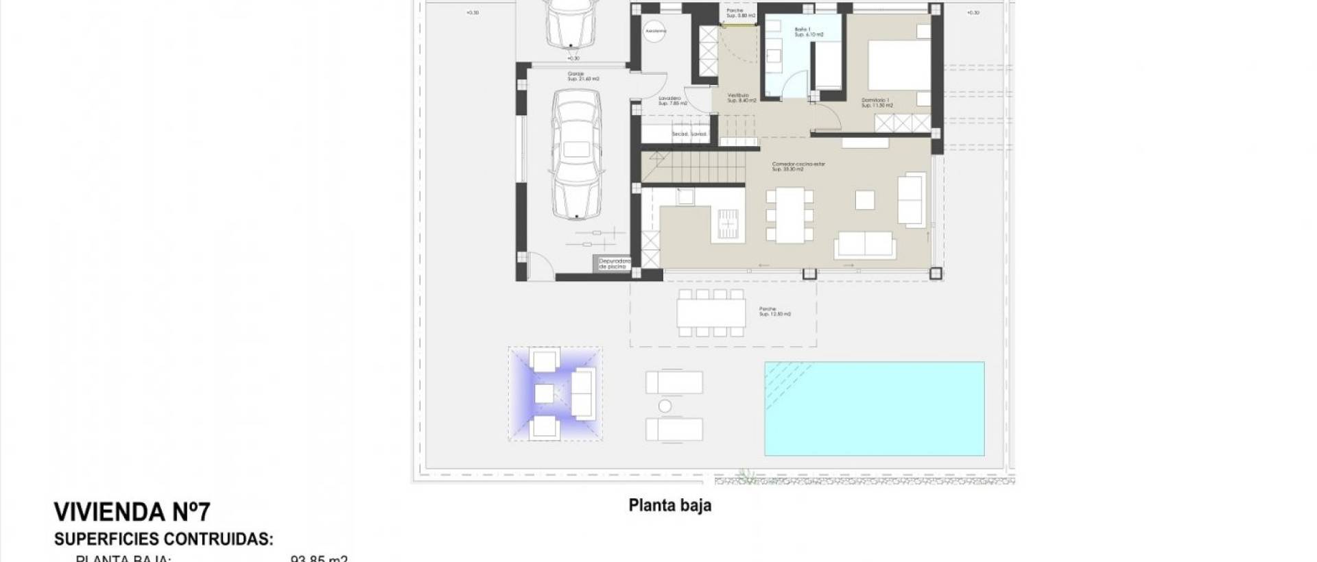 Obra Nueva - Villa / Chalet - Pilar de la Horadada - Las Higuericas