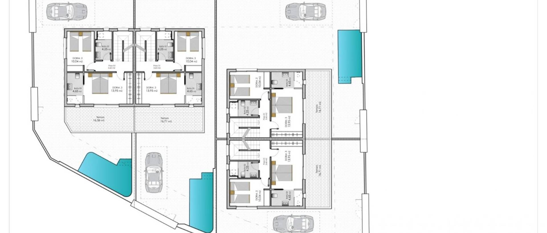 Obra Nueva - Semidetached - Pilar de la Horadada - pueblo